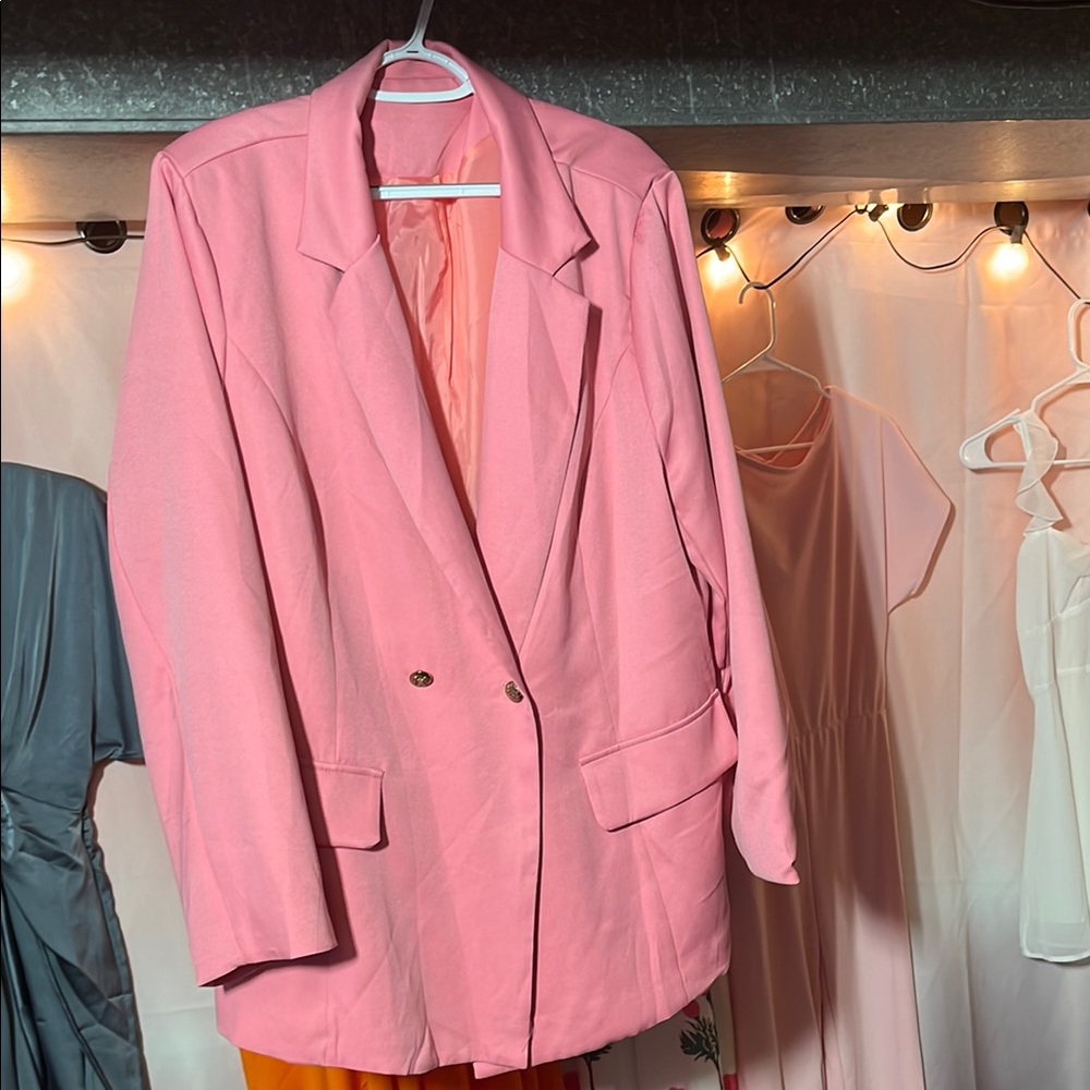 Women's Pink Blazer